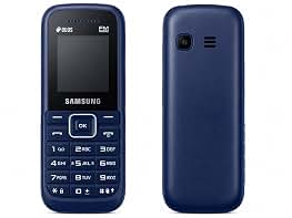 Samsung 2G Keypad Phone 2.4 inch, 1800 mAh Battery - Blue / Black