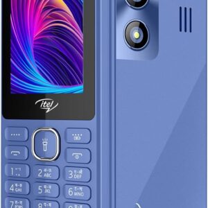 itel 4G Keypad Phone 2.4 inch, 1450 mAh Battery - Blue / Black