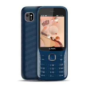Lava 2G Keypad Phone 2.4 inch, 1800 mAh Battery - Black / Blue