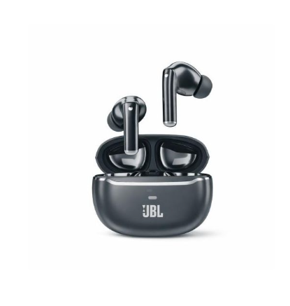 JBL True Wireless Earbuds with Environmental Noise Cancellation, 40 hours Playback - Purple / White