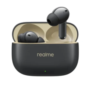Realme True Wireless Earbuds with Active Noise Cancellation, 40 hours Playback - White / Grey
