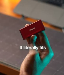 Kingston Portable Hard Drive - USB 3.2, up to 120 MB/s