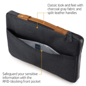 HP Laptop Sleeve up to 14 inch - Grey / Blue