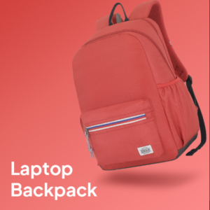 American Tourister Laptop Backpack up to 16 inch - Grey / Blue