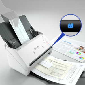 Epson Flatbed Scanner - 2400 dpi, Wi-Fi + USB
