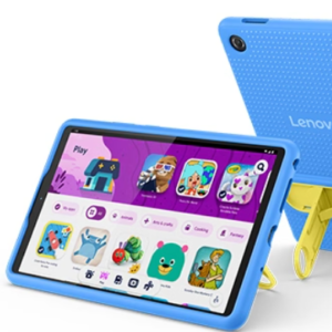 Lenovo 8 inch Kids Tablet with Bumper Case, 4 GB RAM - Red / Blue