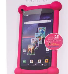 Samsung 7 inch Kids Tablet with Bumper Case, 2 GB RAM - Red / Blue