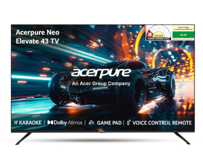 OnePlus 4K Ultra HD LED Smart TV - Android TV, 60 Hz, 20 W Sound
