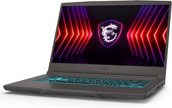 MSI 15.6 inch Gaming Laptop, RTX 4060 8 GB - Black