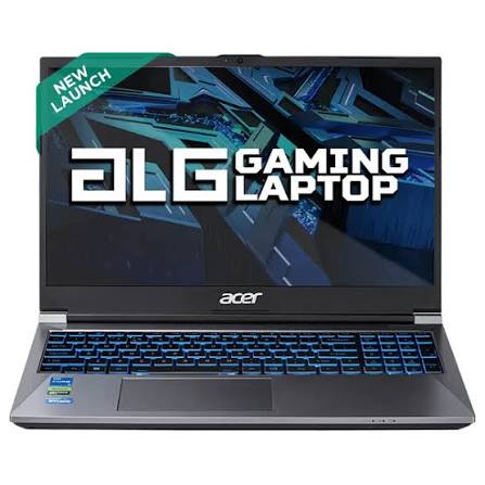 Acer 16 inch Gaming Laptop, RTX 3050 6 GB - Grey