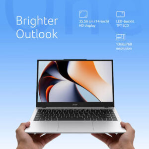 Acer 14 inch Laptop, AMD Ryzen 3 7320U - Grey