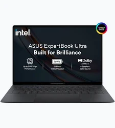 Asus 13.3 inch Business Laptop, Intel Core Ultra 5 125U - Black